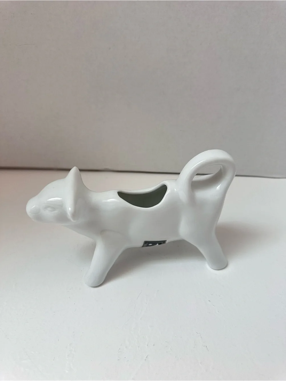 White Ceramic Cow Creamer